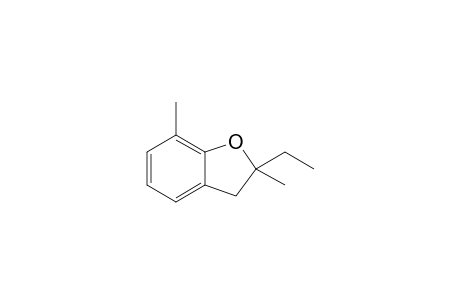 2-Ethyl-2,7-dimethyl-3H-1-benzofuran