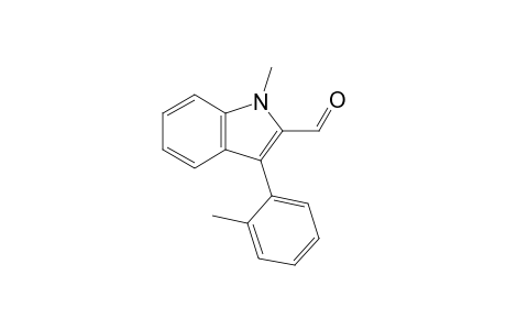 1-Methyl-3-(2-methylphenyl)-1H-indole-2-carbaldehyde