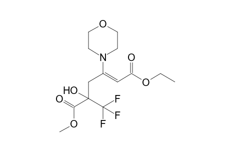 1-Ethyl 6-Methyl 5-hydroxy-3-morpholin-4-yl-5-(trifluoromethyl)hex-2-enedioate