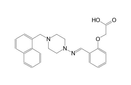 acetic acid, [2-[(E)-[[4-(1-naphthalenylmethyl)-1-piperazinyl]imino]methyl]phenoxy]-
