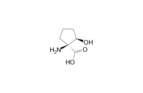 (1S,2R)-1-amino-2-hydroxy-1-cyclopentanecarboxylic acid