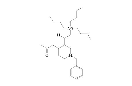 (Z)-4-ACETONYL-1-BENZYL-3-[2-(TRIBUTYLSTANNYL)-ETHYLIDENE]-PIPERIDINE