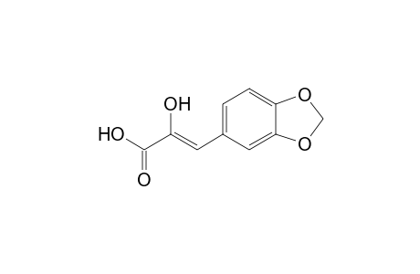 (Z)-3-(1,3-benzodioxol-5-yl)-2-hydroxy-2-propenoic acid