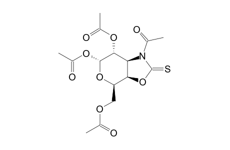 N-ACETYL-(1,2,6-TRI-O-ACETYL-3,4-DIDEOXY-ALPHA-D-GALACTOOFURANOSO)-[3,2-D]-OXAZOLIDINE-2-THIONE