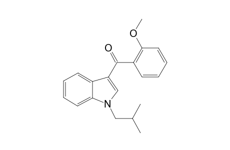 1-iso-Butyl-3-(2-methoxybenzoyl)indole