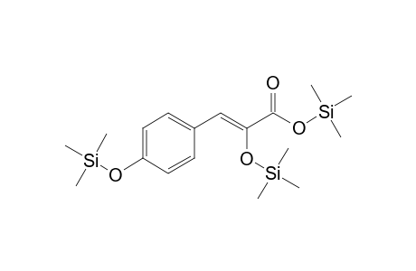 2-Propenoic acid, 2-[(trimethylsilyl)oxy]-3-[4-[(trimethylsilyl)oxy]phenyl]-, trimethylsilyl ester