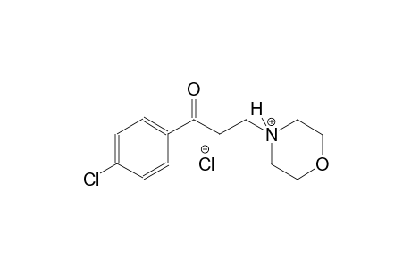 morpholinium, 4-[3-(4-chlorophenyl)-3-oxopropyl]-, chloride