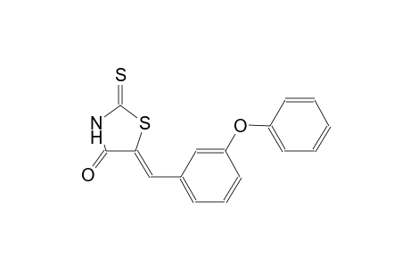 (5Z)-5-(3-phenoxybenzylidene)-2-thioxo-1,3-thiazolidin-4-one