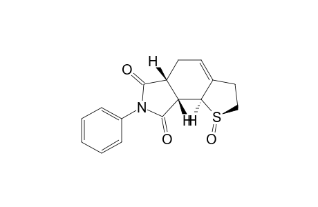 2H-Thieno[2,3-e]isoindole-6,8(3H,7H)-dione, 5,5a,8a,8b-tetrahydro-7-phenyl-, 1-oxide, (1.alpha.,5a.alpha.,8a.alpha.,8b.alpha.)-