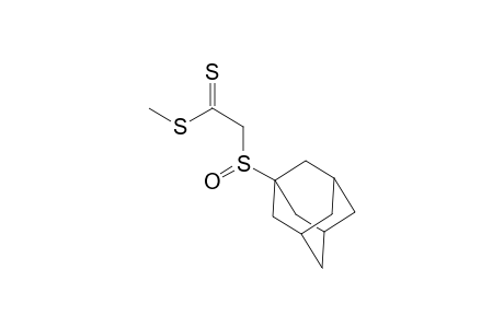 Methyl (R,S)-2-(1-adamantylsulfinyl)ethanedithioate