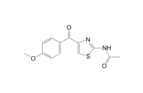 N-[4-(p-anisoyl)-2-thiazolyl]acetamide