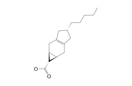 4-PENTYL-1,1A,2,3,4,5,6,6A-OCTAHYDROCYCLOPROPA-[F]-INDENE-1-CARBOXYLIC-ACID
