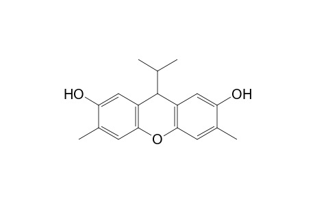 2,7-Dihydroxy-3,6-dimethyl-9-isopropyl-9H-xanthene