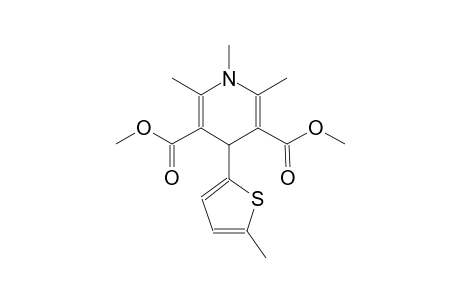 1,2,6-Trimethyl-4-(5-methyl-thiophen-2-yl)-1,4-dihydro-pyridine-3,5-dicarboxylic acid dimethyl ester