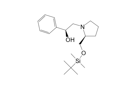 (2S,2'S) and(2S,2'R)-2-(tert-Butyldimethylsilyloxymethyl-N-[2'-hydroxy-2'-phenylethyl]pyrrolidine