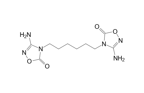 3-Amino-4-[6-(3-amino-5-keto-1,2,4-oxadiazol-4-yl)hexyl]-1,2,4-oxadiazol-5-one