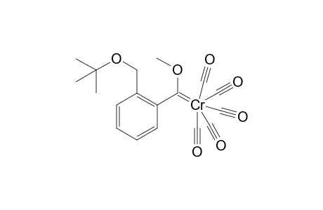 (.alpha.-Methoxy-2-(t-butoxymethyl)benzylidene)pentacarbonylchroma complex
