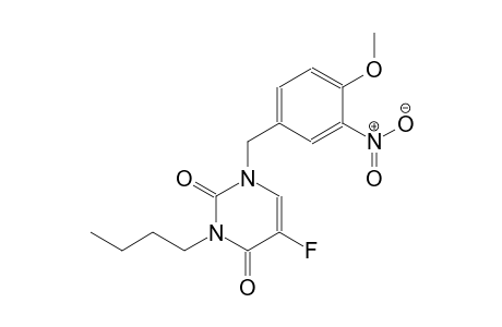 3-butyl-5-fluoro-1-(4-methoxy-3-nitrobenzyl)-2,4(1H,3H)-pyrimidinedione