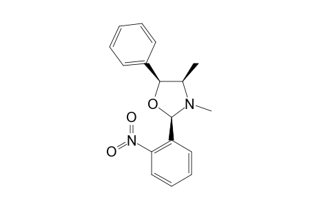 (2S,4S,5R)-3,4-DIMETHYL-2-(2-NITROPHENYL)-5-DIPHENYL-OXAZOLIDINE