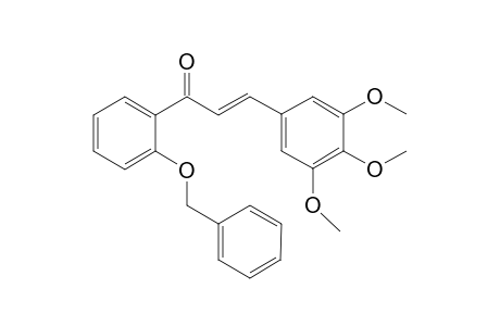 (2E)-1-[2-(Benzyloxy)phenyl]-3-(3,4,5-trimethoxyphenyl)-2-propen-1-one