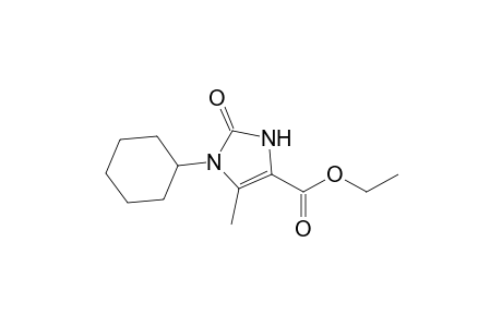 Ethyl 1-cyclohexyl-2,3-dihydro-5-methyl-2-oxo-1H-imidazole-4-carboxylate