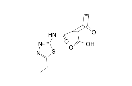 3-{[(5-ethyl-1,3,4-thiadiazol-2-yl)amino]carbonyl}-7-oxabicyclo[2.2.1]hept-5-ene-2-carboxylic acid