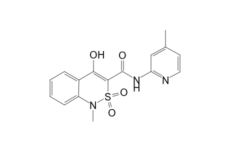 1-Methyl-3-{[(4-methylpyridinium-2-yl)amino]carbonyl}-2,2-dioxo-1H-2'lamda.(6),1-benzothiazin-4-olate