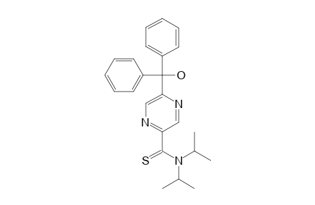 5-DIPHENYLHYDROXYMETHYL-2-N-DIISOPROPYLPYRAZINETHIOCARBOXAMIDE