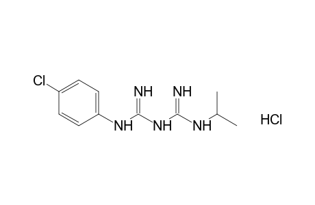 1-(p-chlorophenyl)-5-isopropylbiguanide, hydrochloride