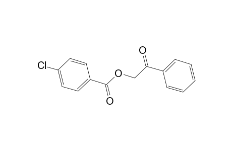Benzoic acid, 4-chloro-, 2-oxo-2-phenylethyl ester