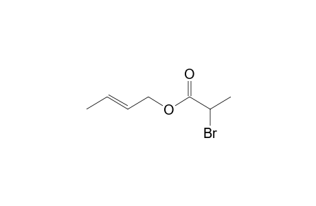 2-bromopropionic acid [(E)-but-2-enyl] ester