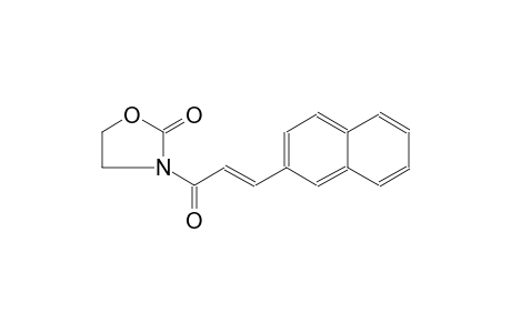 3-[(2E)-3-(2-naphthyl)-2-propenoyl]-1,3-oxazolidin-2-one