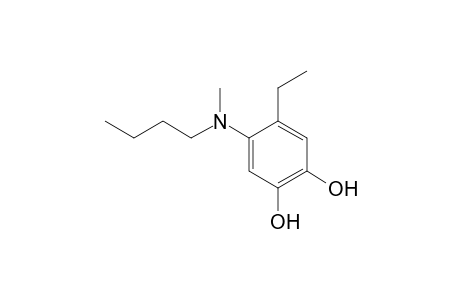 4-(Butyl-methyl-amino)-5-ethyl-benzene-1,2-diol