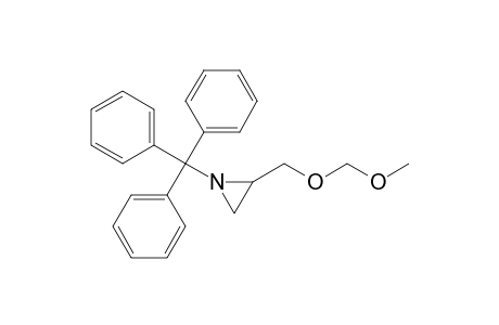 N-(triphenylmethyl)-2-(2',4'-dioxapentyl)aziridine