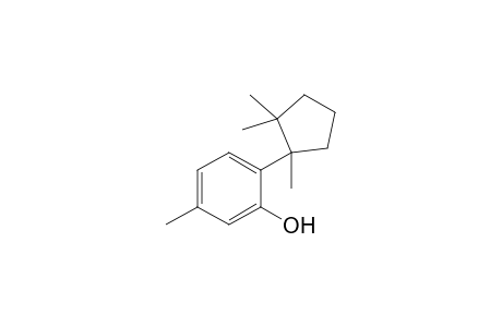 5-Methyl-2-(1,2,2-trimethylcyclopentyl)phenol