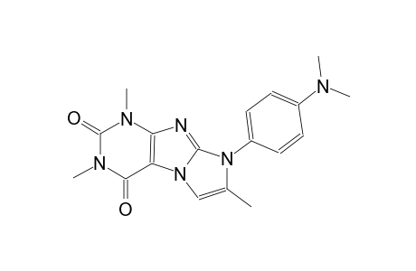 1H-imidazo[2,1-f]purine-2,4(3H,8H)-dione, 8-[4-(dimethylamino)phenyl]-1,3,7-trimethyl-