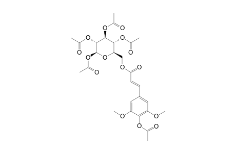 6-O-[E]-SINAPOYL-BETA-D-GLUCOPYRANOSIDE-PERACETYLATED