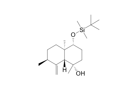 (1.alpha.,4.alpha.,4a.alpha.,7.beta.,8a.beta.)-4-[(tert-Butyldimethylsilyl)oxy]octahydro-1,4a,7-trimethyl-8-methylene-1(7H)-1-naphthalenol