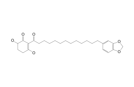 4-HYDROXY-2-[(3,4-METHYLENEDIOXYPHENYL)-TRIDECANOYL]-CYCLOHEXANE-1,3-DIONE