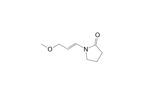 N-((E)-3-methoxy-prop-1-enyl)pyrrolidin-2-one