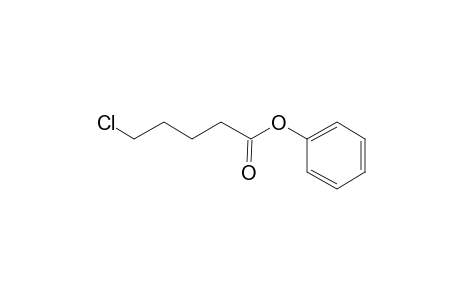 5-Chloropentanoic acid, phenyl ester