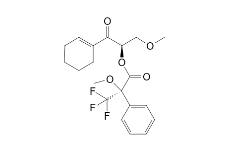 (R)-((R)-1-cyclohexenyl-3-methoxy-1-oxopropan-2-yl) 3,3,3-trifluoro-2-methoxy-2-phenylpropanoate