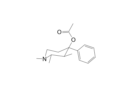 Acetic acid, 1,2,3-trimethyl-4-phenyl-4-piperidyl ester