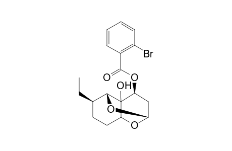 4-( O-Bromobenzoyl)-dihydroagistatine b