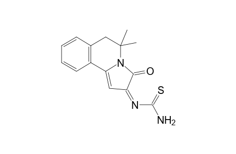 (1Z)-1-(5,5-dimethyl-3-oxidanylidene-6H-pyrrolo[2,1-a]isoquinolin-2-ylidene)thiourea