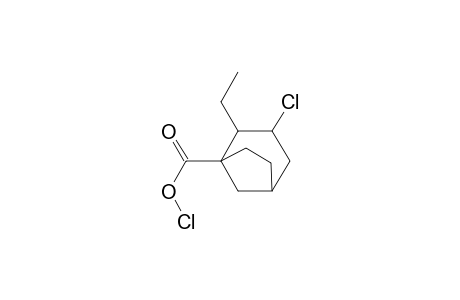 Bicyclo[3.2.1]octane-6-carboxylic acid, 4,6-dichloro-, ethyl ester, (4-exo,6-endo)-(.+-.)-