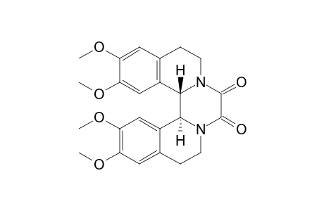 rac-6,6',7,7'-Tetramethoxy-2,2'-oxalyl-1,1',2,2',3,3',4,4'-octahydro-1,1'-biisoquinoline