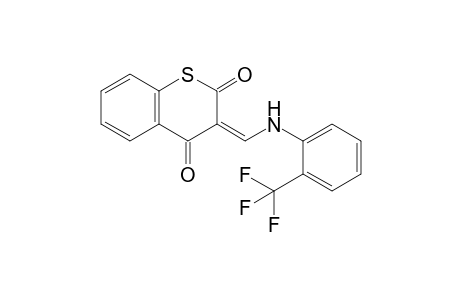 3-{[2'-(Trifluoromethyl)anilino]methylene}-thiochroman-2,4-dione