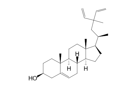 26,27-Dinorcholesta-5,24-dien-3-ol, 23-ethenyl-23-methyl-, (3.beta.)-