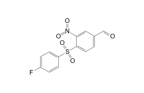 4-Fluorophenyl 4-formyl-2-nitrophenyl sulfone